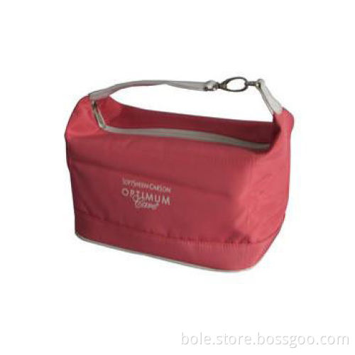 Fabric Cosmetic Bag with Handle